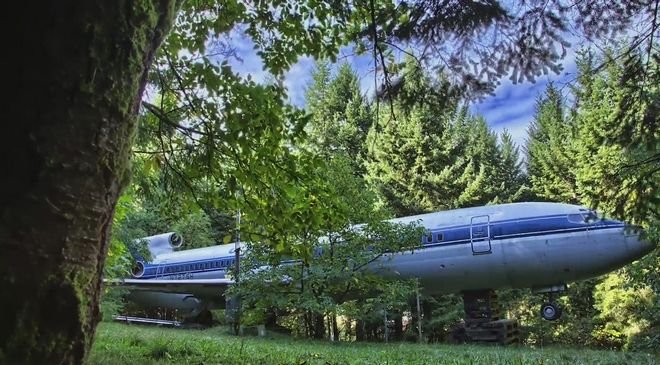 Ορίστε τι έγινε ένα από τα παροπλισμένα Boeing της Ολυμπιακής -Το αγόρασε Αμερικανός και το... έκανε σπίτι στο Ορεγκον [εικόνες & βίντεο] | iefimerida.gr 1