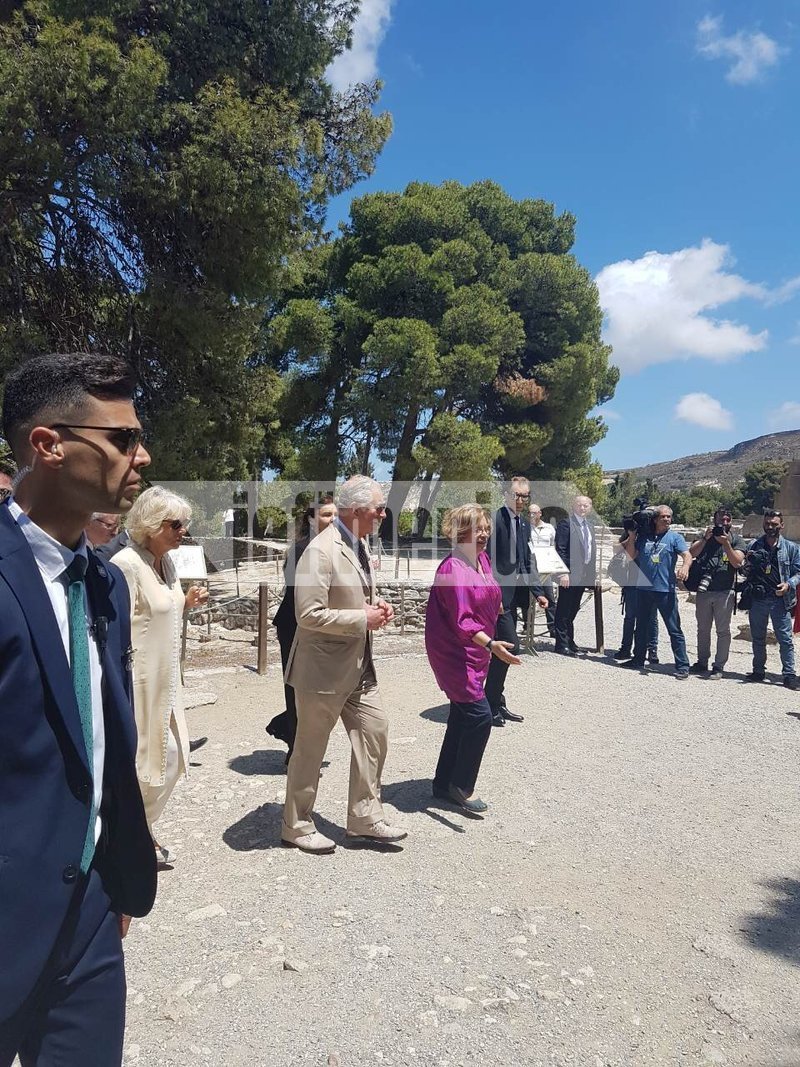 Στην Κνωσό Κάρολος και Καμίλα -«Still alive» δήλωσε [εικόνες] | iefimerida.gr 2