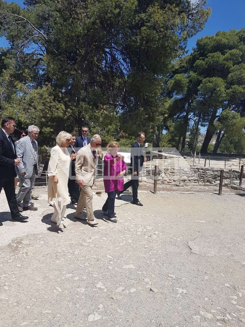 Στην Κνωσό Κάρολος και Καμίλα -«Still alive» δήλωσε [εικόνες] | iefimerida.gr 1