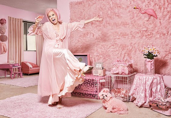 Η γυναίκα που έκανε το ροζ πάθος -Τα ρούχα, το σπίτι, ακόμη και ο σκύλος [εικόνες] | iefimerida.gr 0