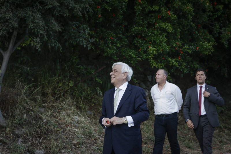 Μια γλυκιά στιγμή: Στη βάφτιση των δίδυμων εγγονών του ο Προκόπης Παυλόπουλος [εικόνες] | iefimerida.gr 3