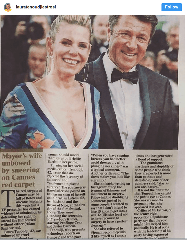 Οι Times του Λονδίνου υπερασπίζονται την γυναίκα του δημάρχου με το πεσμένο στήθος [εικόνες] | iefimerida.gr 2