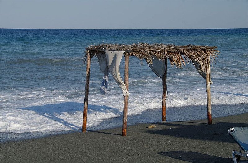 Παραλία στη Βελίκα. Φωτογραφία: Facebook