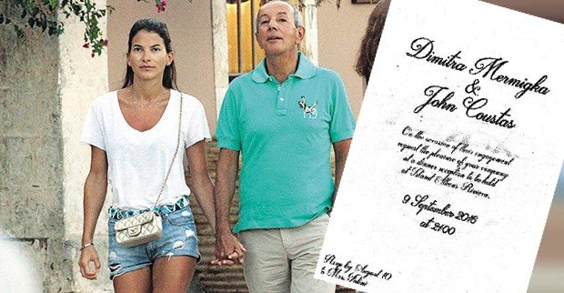 Γάμος αλά Χόλιγουντ στο δουκάτο του Σορέντο για τον 63χρονο Γιάννη Κούστα και την 25χρονη Δήμητρα Μέρμηγκα [εικόνες] | iefimerida.gr 12