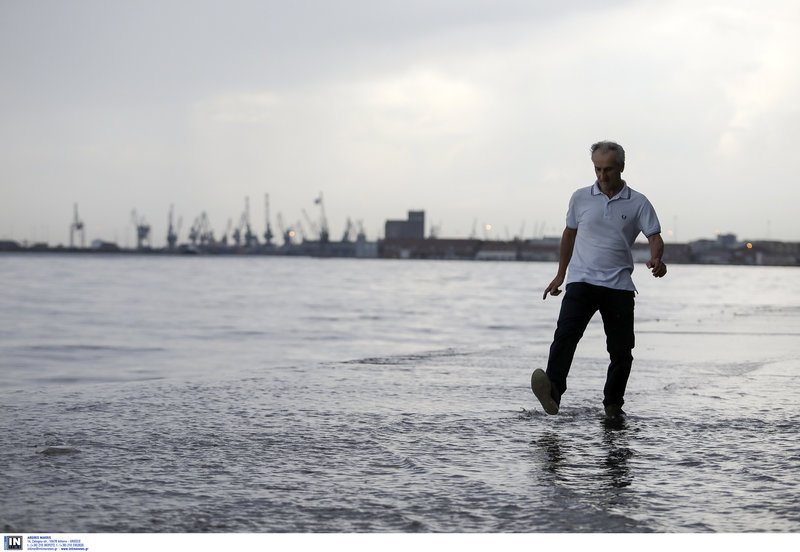 Η καταιγίδα «Μίνωας» ξεκίνησε από τη Θεσσαλονίκη: Χαλάζι και πλημμύρες [βίντεο] | iefimerida.gr 5