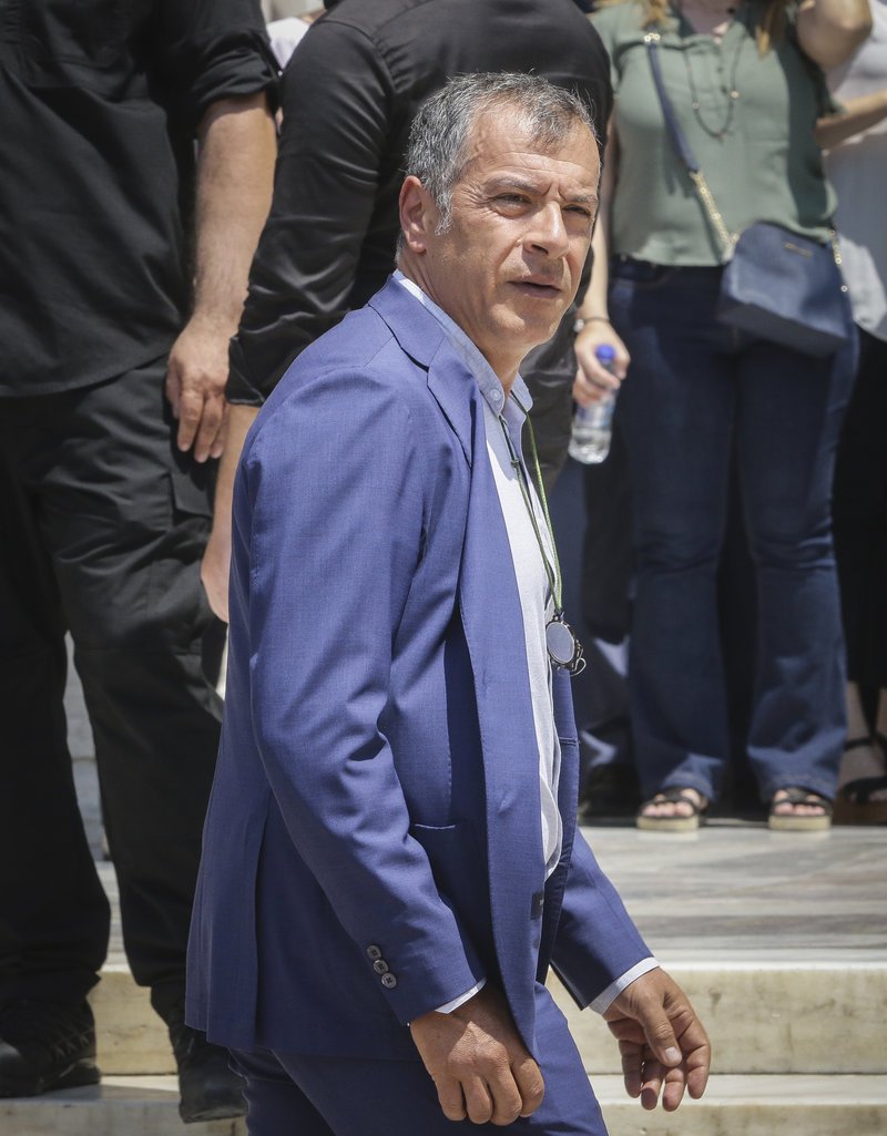 Ο επικεφαλής του Ποταμιού, Σταύρος Θεοδωράκης
