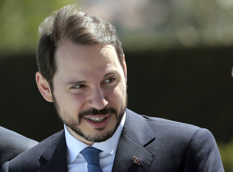 Ο γαμπρός του Ερντογάν, Μπεράτ Αλμπαϊράκ (Φωτογραφία: ΑΡ)