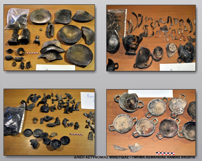 Φθιώτιδα: H φωτιά έκρυβε... «θησαυρό» με αρχαία -Δείτε τι εντοπίστηκε [εικόνες] | iefimerida.gr 2