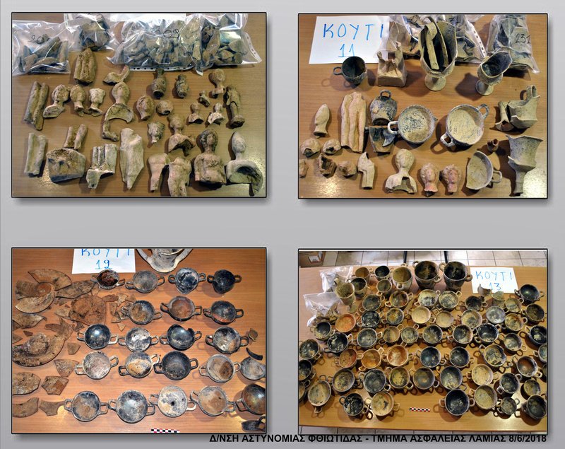 Φθιώτιδα: H φωτιά έκρυβε... «θησαυρό» με αρχαία -Δείτε τι εντοπίστηκε [εικόνες] | iefimerida.gr 1