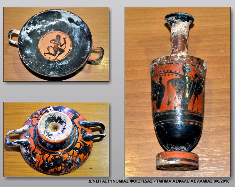 Φθιώτιδα: H φωτιά έκρυβε... «θησαυρό» με αρχαία -Δείτε τι εντοπίστηκε [εικόνες] | iefimerida.gr 0