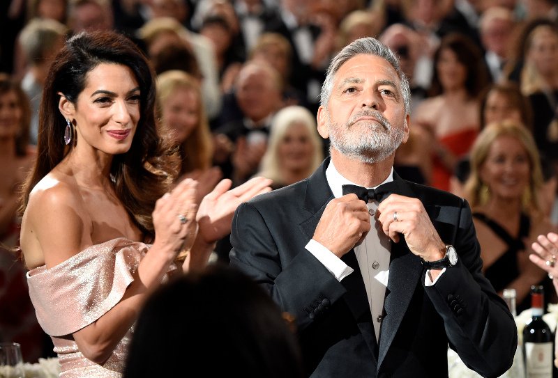 Ξελιγώθηκαν Αμάλ Αλαμουντίν και Τζορτζ Κλούνεϊ -Το δημόσιο φιλί στο στόμα [εικόνες] | iefimerida.gr 4