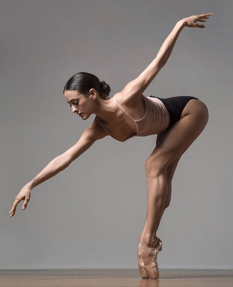 Η Χάμρικ χορεύει στο American Ballet Theatre, φωτογραφία: twitter
