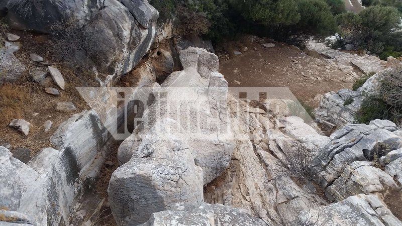 Ο Κούρος της Νάξου -Το ημιτελές άγαλμα 11 μέτρων που παραμένει ξαπλωμένο για αιώνες [εικόνες] | iefimerida.gr 6