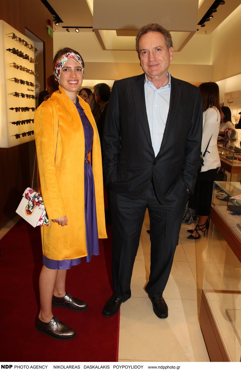 Η Λούσι Φάις με τον πατέρας της 