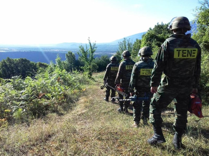 Ετσι καθαρίζονται τα ναρκοπέδια -Το Τάγμα Εκκαθάρισης του Στρατού Ξηράς σε δράση [εικόνες] | iefimerida.gr 12
