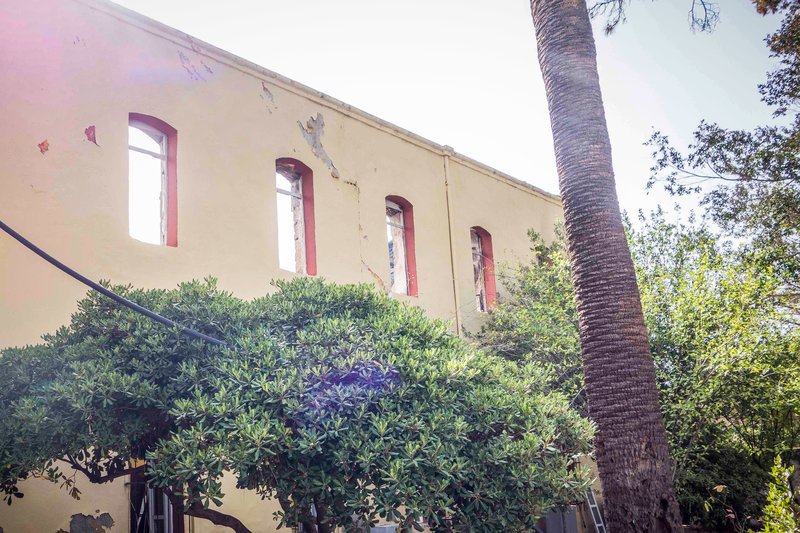 Η εξωτερική όψη του Πολεμικού Μουσείου Χανίων