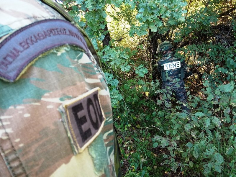 Ετσι καθαρίζονται τα ναρκοπέδια -Το Τάγμα Εκκαθάρισης του Στρατού Ξηράς σε δράση [εικόνες] | iefimerida.gr 7