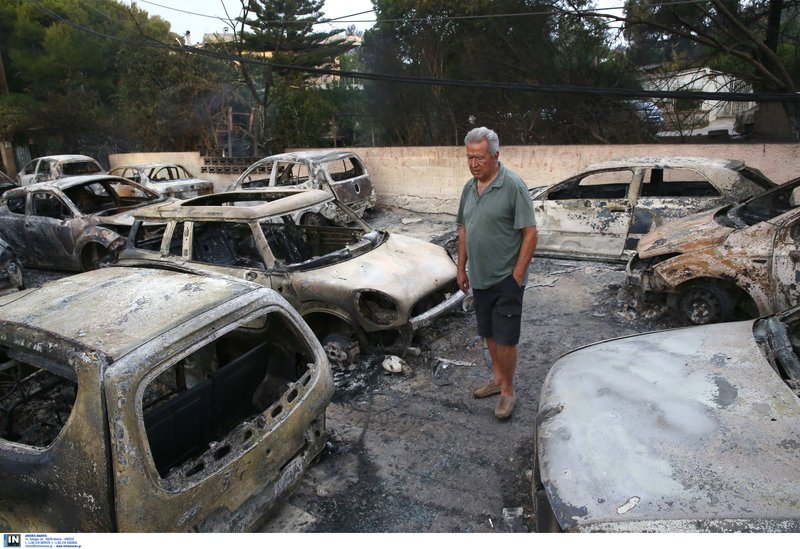 Θλίψη για την απόλυτη καταστροφή