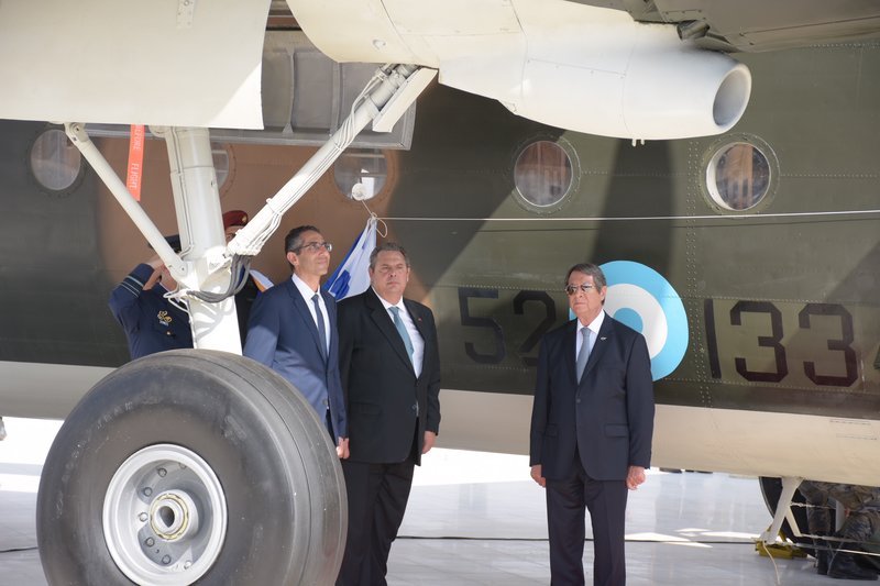 Ο Πάνος Καμμένος με τον πρόεδρο της Κυπριακής Δημοκρατίας