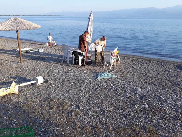 Με εντολή εισαγγελέα ξεκίνησε το ξήλωμα