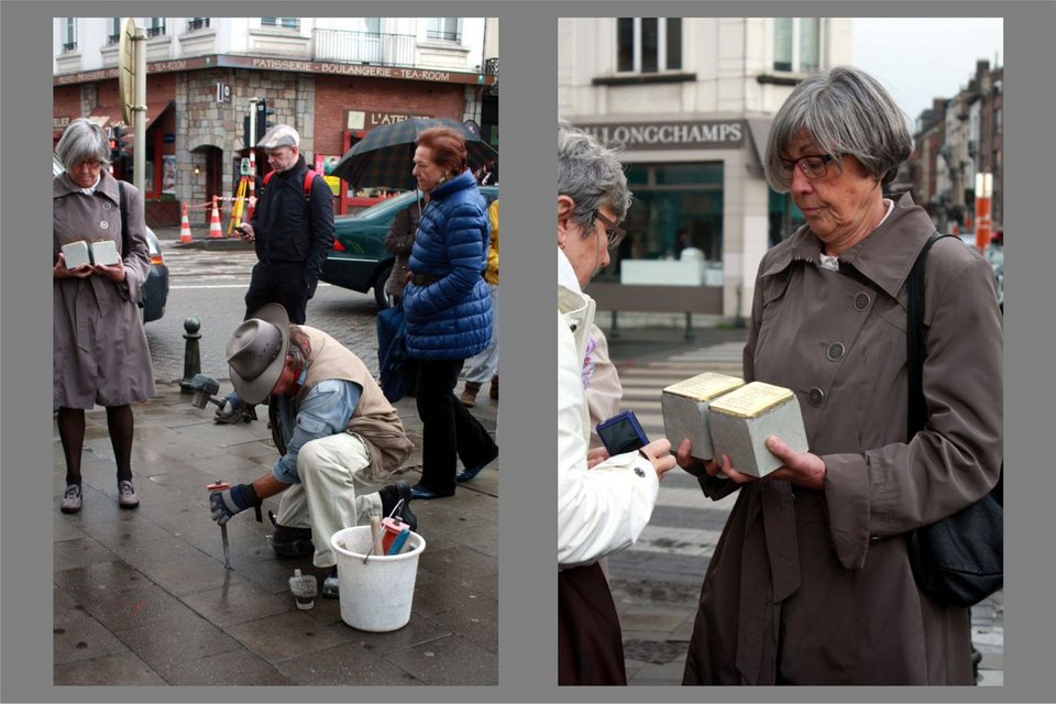Πέτρες μνήμης -Χτίζουν στο πεζοδρόμιο τα ονόματα Εβραίων που σκότωσαν οι Ναζί [εικόνες] | iefimerida.gr 3