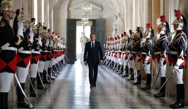 O Eμμανουελ Μακρόν/ Φωτογραφία AP images