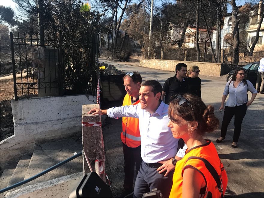 Ο Τσίπρας πήγε στο Μάτι -Πώς περιγράφει ο ίδιος την επίσκεψη [εικόνες] | iefimerida.gr 5