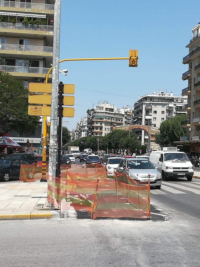 Η οδός Εγνατία θα διαθέτει από αύριο τρεις λωρίδες κυκλοφορίας στο ρεύμα πορείας προς ανατολικά