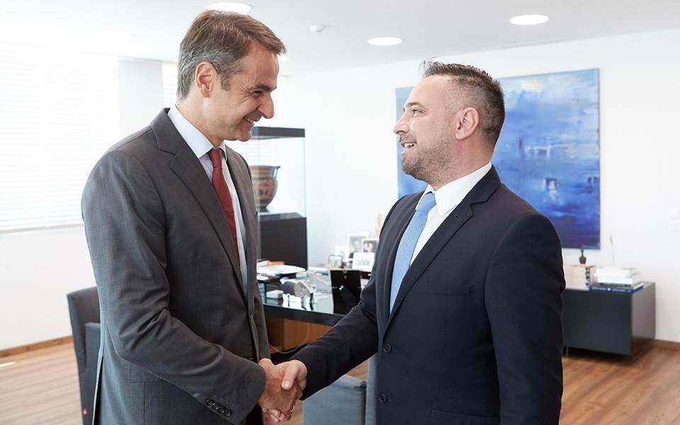 Στη ΝΔ ο Γιώργος Κατσιαντώνης -Συναντήθηκε με τον Μητσοτάκη  | iefimerida.gr 0