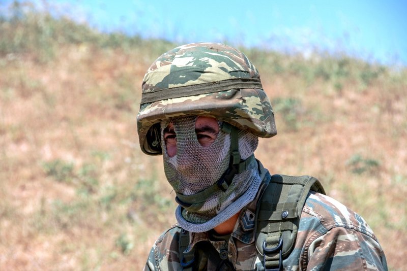 Επίδειξη δύναμης και υπεροχής -Ο ελληνικός στρατός σαν να ήταν σε πεδίο μάχης [εικόνες] | iefimerida.gr 7