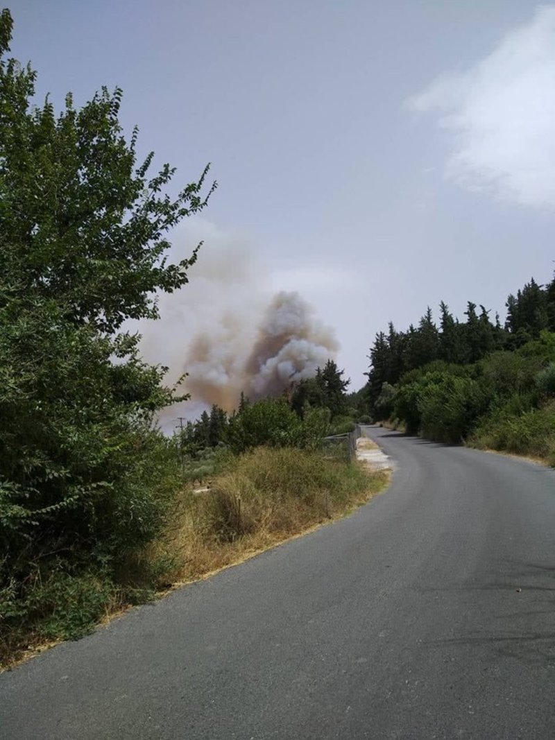 Σε εξέλιξη η μεγάλη φωτιά στον Αποκόρωνα Χανίων -Ενδειξεις ότι οφείλεται σε εμπρησμό [εικόνες & βίντεο] | iefimerida.gr 2