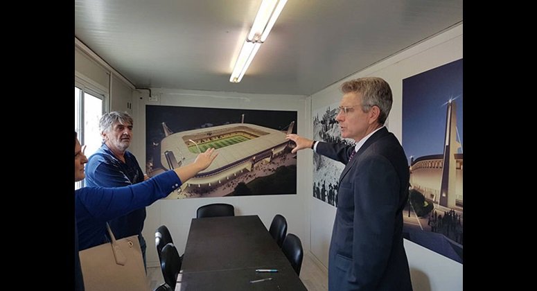 ΑΕΚ: Ο Πρέσβης των ΗΠΑ στα έργα για την «Αγιά Σοφιά» [εικόνες] | iefimerida.gr 4