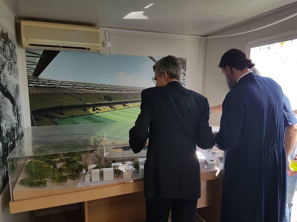 ΑΕΚ: Ο Πρέσβης των ΗΠΑ στα έργα για την «Αγιά Σοφιά» [εικόνες] | iefimerida.gr 2