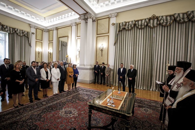 Παρουσία του Προέδρου της Δημοκρατίας και του Πρωθυπουργού η ορκομωσία στο Προεδρικό