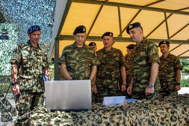 Ο αρχηγός ΓΕΣ στην 181 Μοίρα Κατευθυνόμενων Βλημάτων «HAWK» [εικόνες] | iefimerida.gr 6