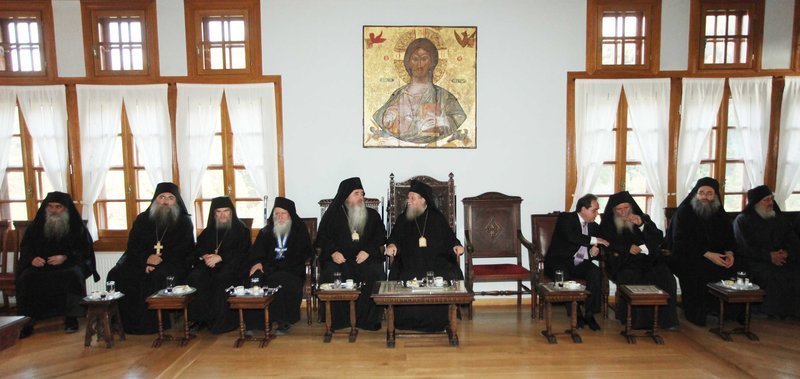 Ο διοικητής του Αγ. Ορους στην Ι. Μονή Ιβήρων για την Κοίμηση της Θεοτόκου [εικόνες] | iefimerida.gr 8