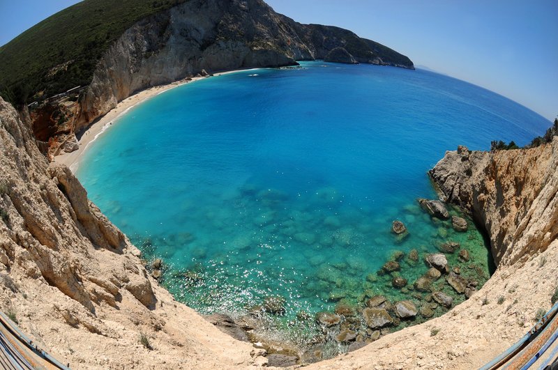 Παραλία στη Λευκάδα