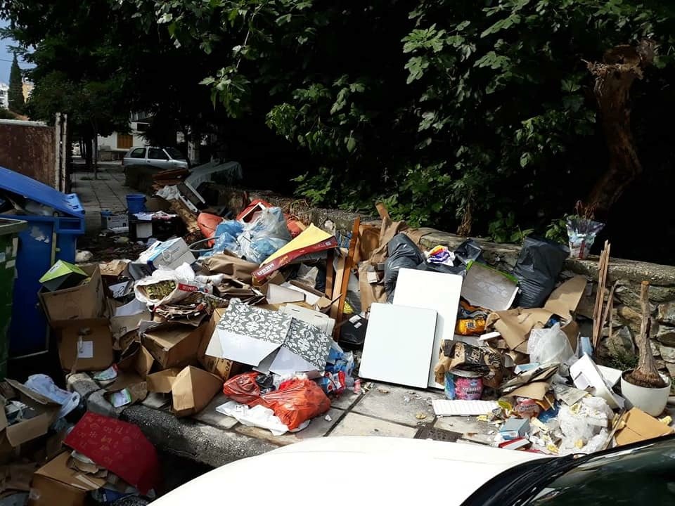 Τις φωτογραφίες παραχώρησε στο ΑΠΕ-ΜΠΕ ο εντεταλμένος δημοτικός σύμβουλος του δήμου Θεσσαλονίκης, Λάζαρος Ζαχαριάδης
