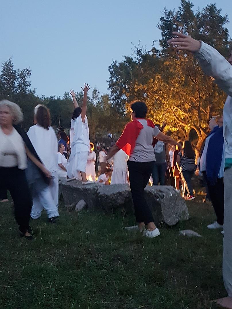 Οσοι βρέθηκαν στο ναό μίλησαν για μία ξεχωριστή εμπειρία