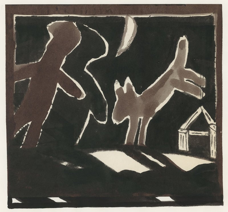 Σπάνια σχέδια του Νίκου Χουλιαρά πάνω σε καμένα χαρτιά -Με κείμενα στο πλάι, σαν ημερολόγιο [εικόνες]  | iefimerida.gr 8