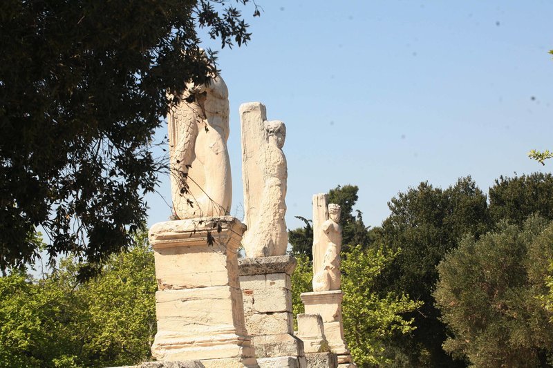 Ο αρχαιολογικός χώρος στη Στοά του Αττάλου