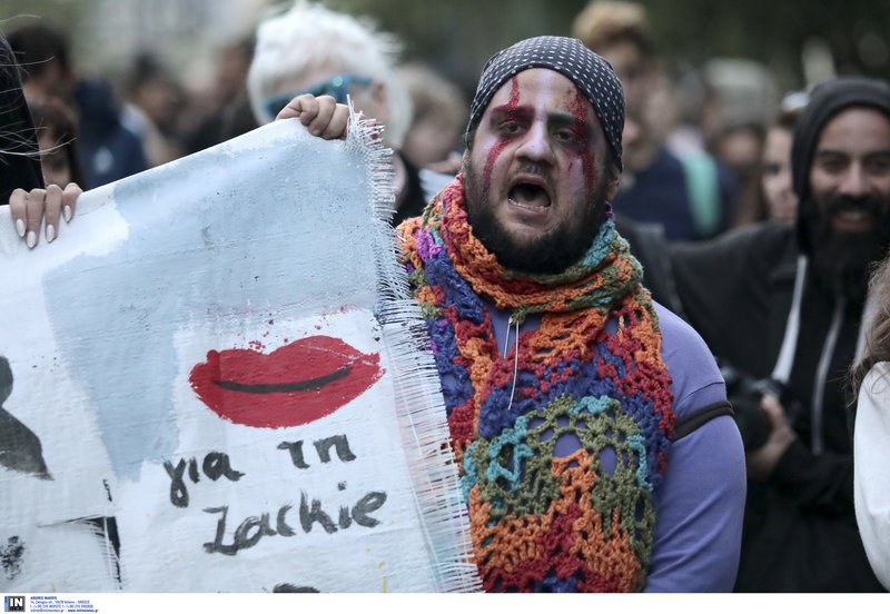 Πορεία στο κέντρο της Αθήνας για τη δολοφονία του Ζακ Κωστόπουλου -Βανδαλισμοί σε καταστήματα από μικρή μερίδα [εικόνες] | iefimerida.gr 26