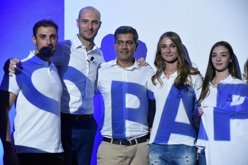 Γρηγόρης Σουβατζόγλου, Πετρ Ματεγιόφσκι, Chief Customer Officer ΟΠΑΠ, Οδυσσέας Χριστοφόρου, Επικεφαλής Εταιρικών & Ρυθμιστικών Υποθέσεων ΟΠΑΠ, Γαβριέλλα Χαραλαμπίδη, Σεμέλη Ζαρμακούπη