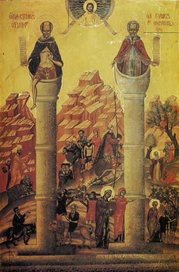 Χριστιανοί ασκητές ζούσαν στις κορυφές ψηλών στύλων
