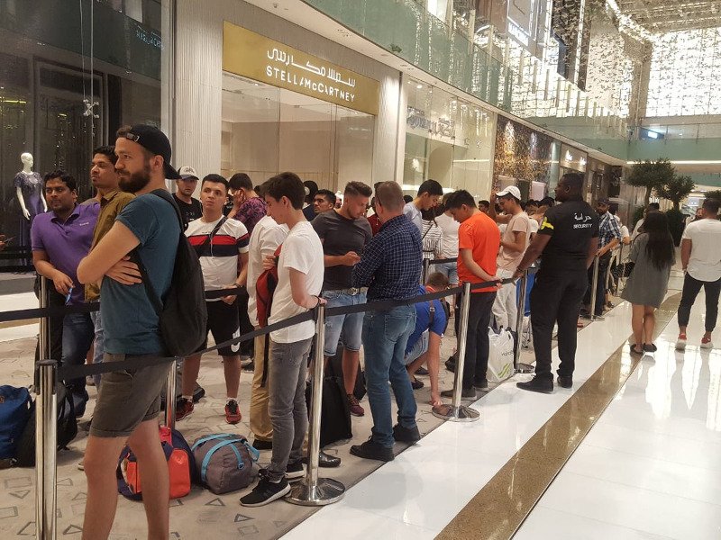 Ουρές ακόμη και στο Ντουμπάι