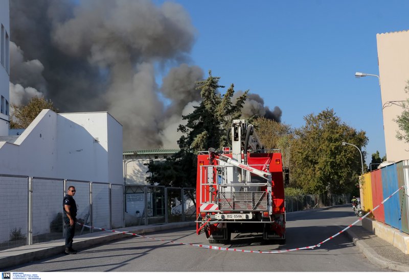 Μεγάλες καταστροφές από τη φωτιά στο Πανεπιστήμιο Κρήτης [εικόνες & βίντεο] | iefimerida.gr 6