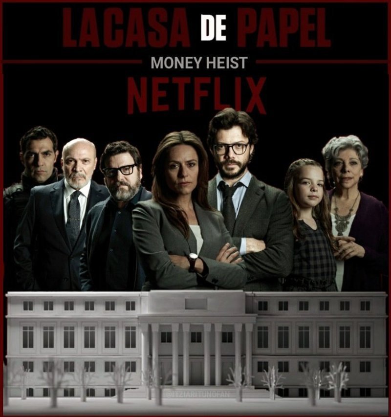 O νέος κύκλος του Casa de Papel, η Τέλεια Ληστεία, βγάινει το 2019 και όλοι τρέχουν να μαντέψουν τι επρόκειτο να συμβεί.