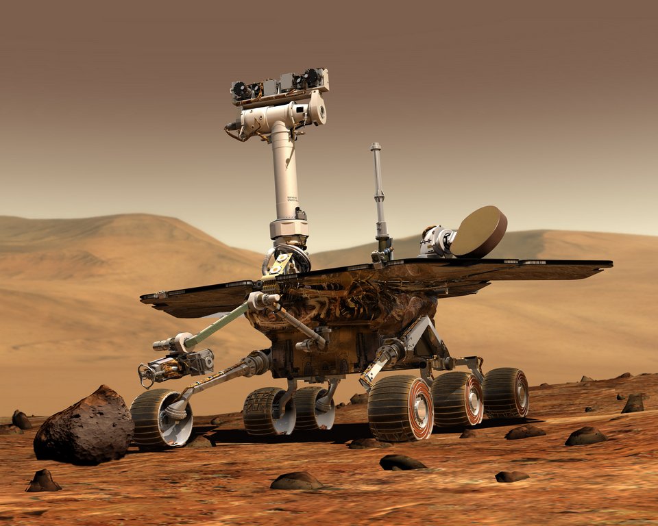 Το ρομποτικό ρόβερ Opportunity, πηγή: NASA