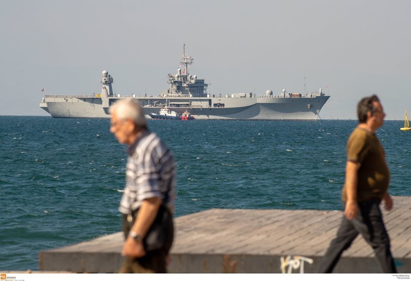 Εντυπωσιάζει και τρομάζει το USS Mount Whitney -Η ναυαρχίδα του 6ου Αμερικανικού Στόλου πλέει στη Θεσσαλονίκη [εικόνες] | iefimerida.gr 3