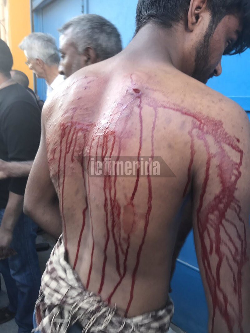 Εκατοντάδες σιίτες μουσουλμάνοι αυτομαστιγώνονται στον Πειραιά -Για να γιορτάσουν την Ασούρα [εικόνες & βίντεο] | iefimerida.gr 9